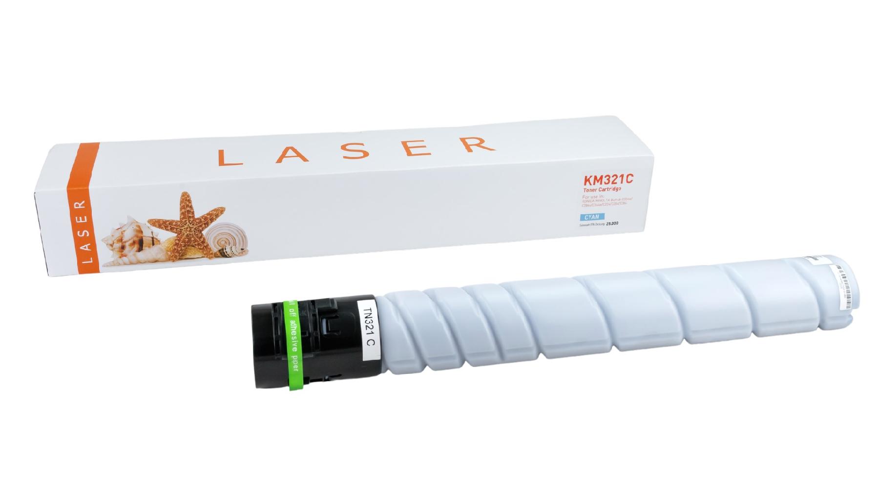 TN321C // Cyan // Toner f. Konica Minolta Bi / A33K450 / TN321C TN321C // Cyan // Toner f. Konica Minolta Bi / A33K450 / TN321C