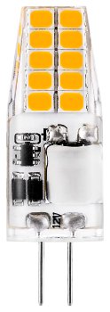LED Stiftsockellampe G4 "Silikon W2", 4200k, 220lm, 300°, 12V/2W, neutralweiß