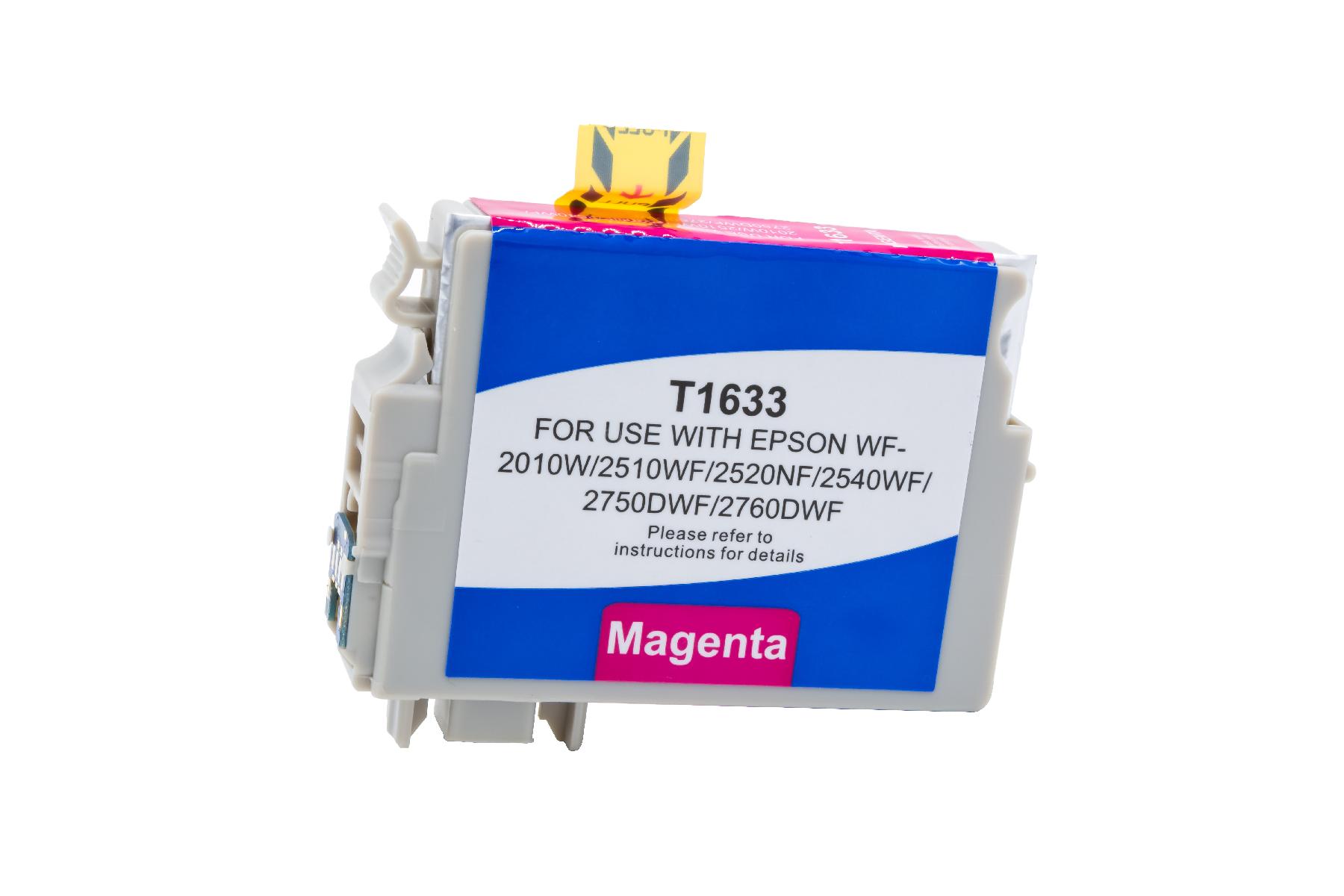 T1633 alternativ Tinte Magenta für Epson  / C13T16334010 / 6,5ml