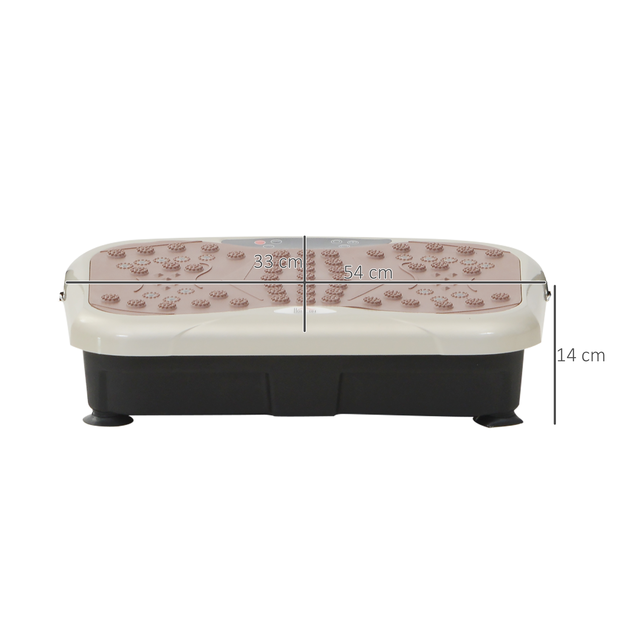 Vibrationsplatte Vibrationstrainer Vibrationsgerät Fitnesstrainer LED-Anzeige USB-Lautsprecher Trainingsbänder Fernbedienung