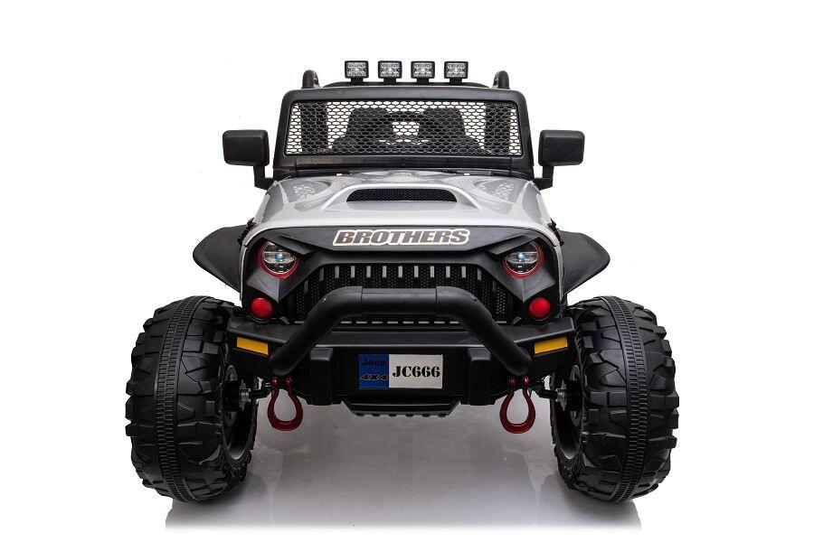 Kinderfahrzeug Offroad silver - lackiert