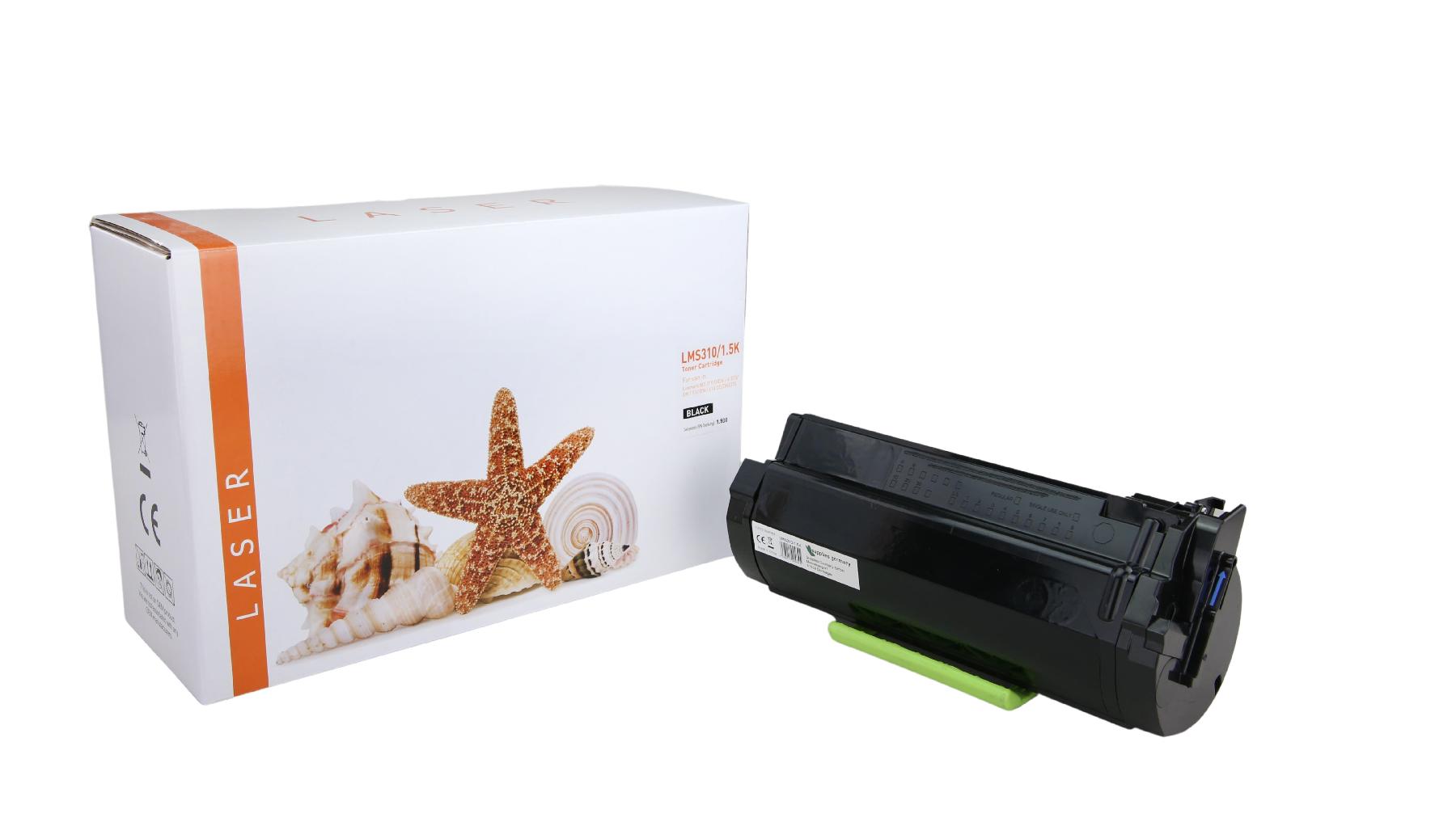 MS310 alternativ Toner black Lexmark MS 310 / 410 / 50F2000 / 1.500 Seiten MS310 alternativ Toner black Lexmark MS 310 / 410 / 50F2000 / 1.500 Seiten