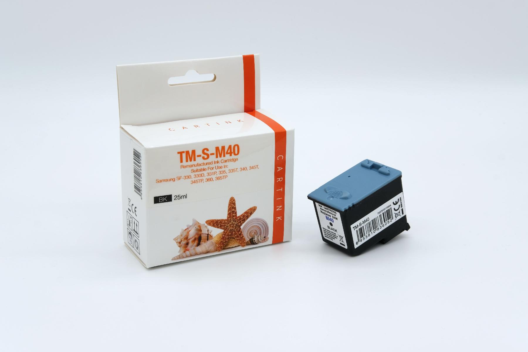 M40 Refill Tinte schwarz für Samsung / M40 / 25ml M40 Refill Tinte schwarz für Samsung / M40 / 25ml
