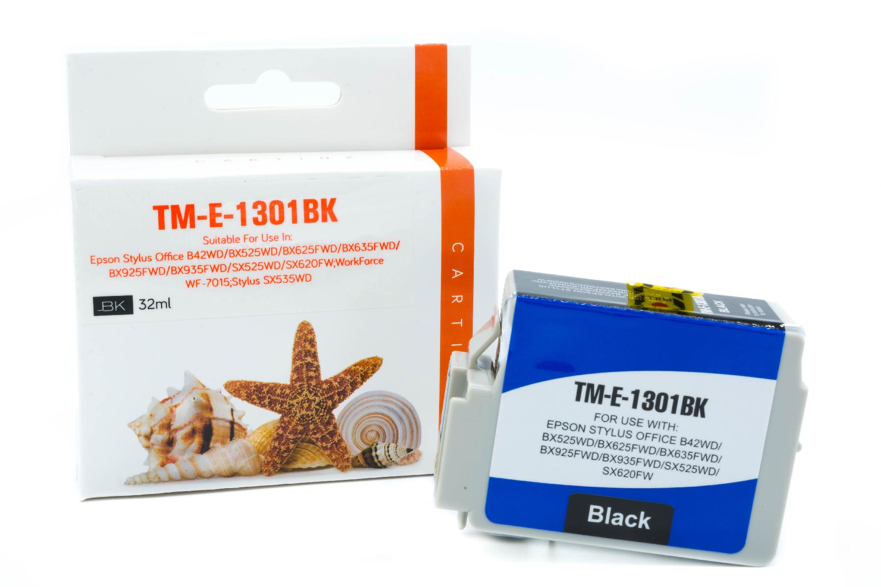 T1301 alternativ Seestern Tinte schwarz / C13T13014010 / 32ml