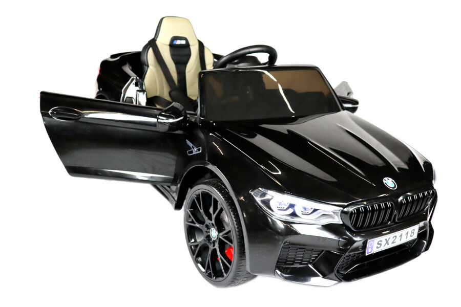 Kinderfahrzeug BMW M5 - schwarz / 10kmh