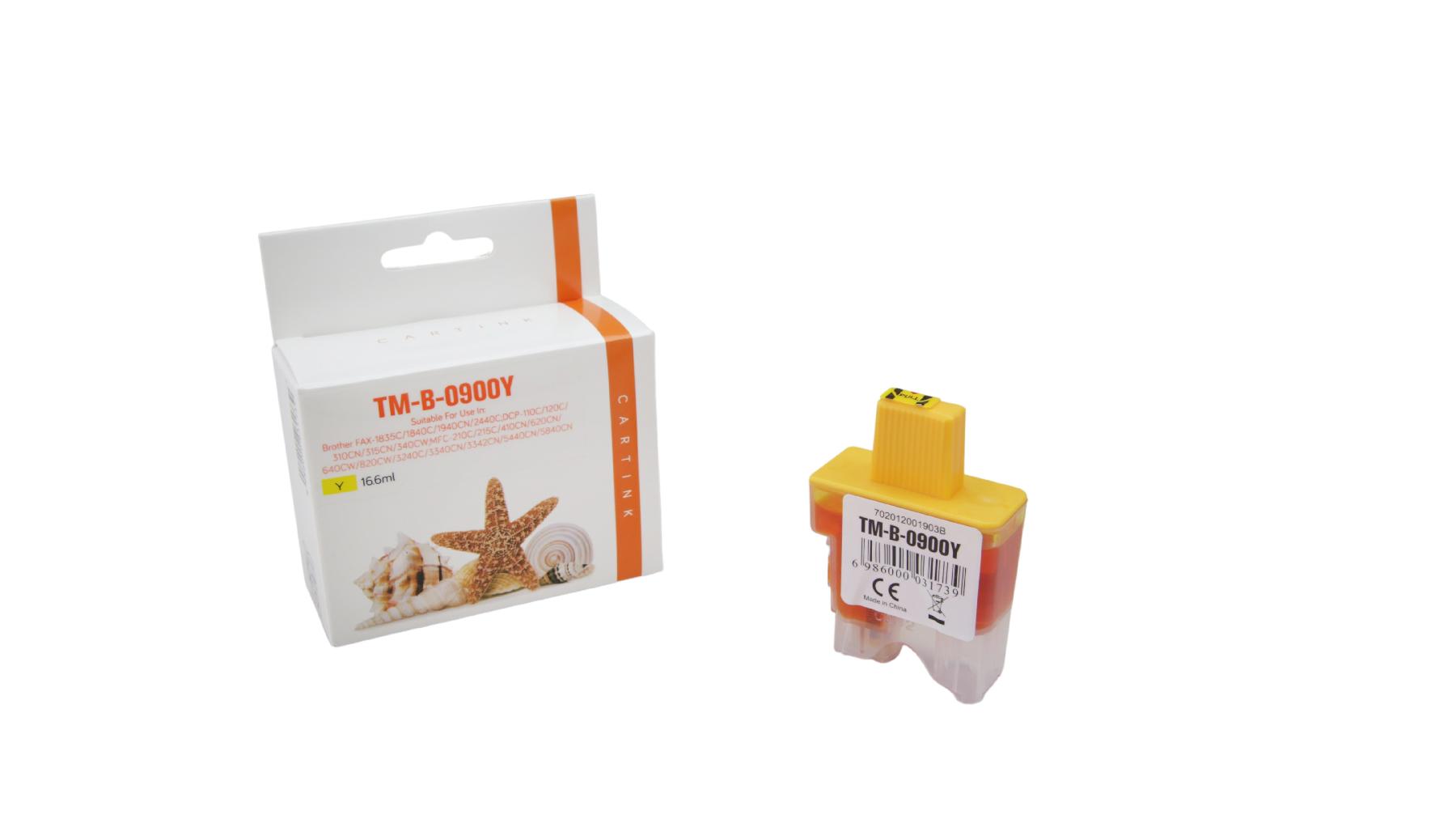 LC900Y alternativ Seestern Tinte gelb für Brother / LC900Y / 16,6ml