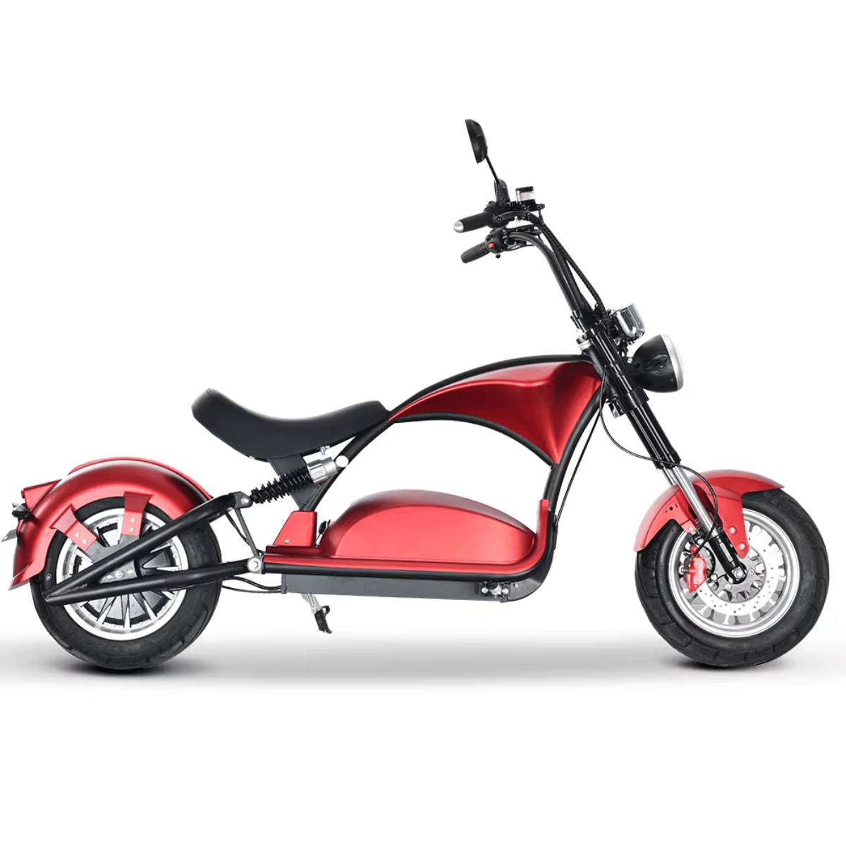 COCO BIKE CP-4 MAX ELEKTRO-CHOPPER 45 KM/H rot