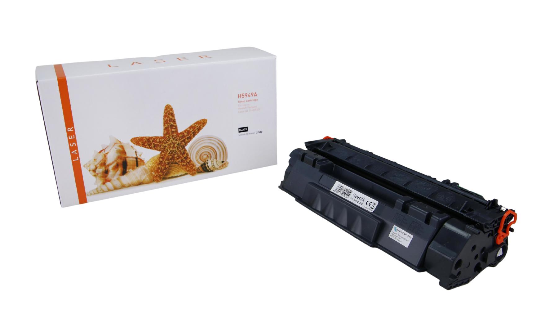 Q49A alternativ Toner black für HP / Q5949A / 2.500 Seiten