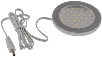 LED-Aufbauleuchte "ABL-R90" warmweiß, 3W, 12V= , 2900K, 337lm