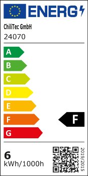 LED Spiegelleuchte IP44 "Banho 400s" / 230V, 6,2W, 554lm, 40cm, Neutralweiß