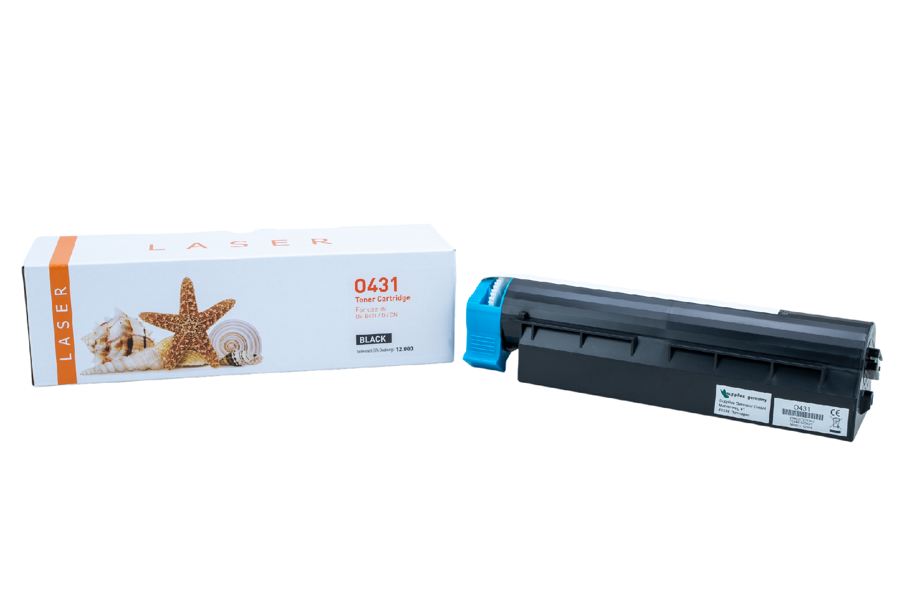 B431 alternativ Toner black OKI / 44917602 / 12.000 Seiten B431 alternativ Toner black OKI / 44917602 / 12.000 Seiten