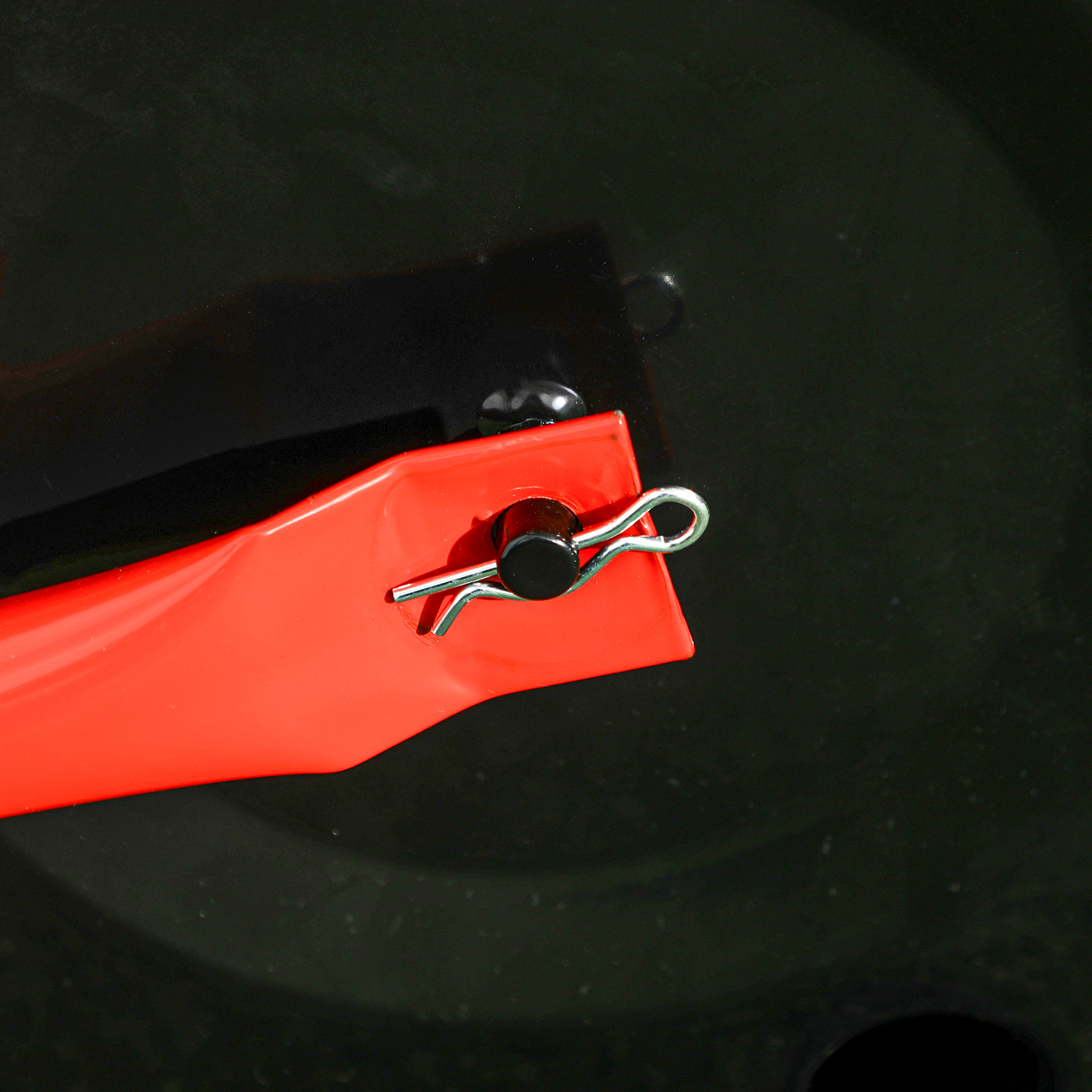 Handliche Rasenwalze, Praktische Rasenrolle, Graswalze, Gartenwalze, flexibel, Stahl, 58L x 32,5B x 113H cm, Rot