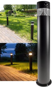 LED Solar Wegeleuchte "SWL-AS50" / IP44, warmweiß 3000K, PIR Sensor, 50cm LED Solar Wegeleuchte "SWL-AS50" / IP44, warmweiß 3000K, PIR Sensor, 50cm