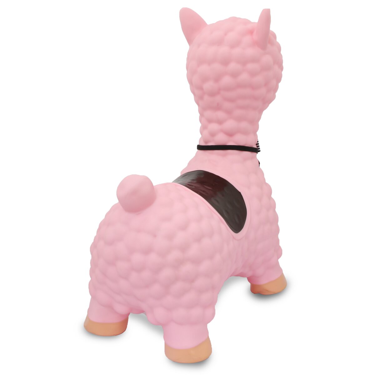 Hüpftier Lama HoppyDoo rosa mit Pumpe
