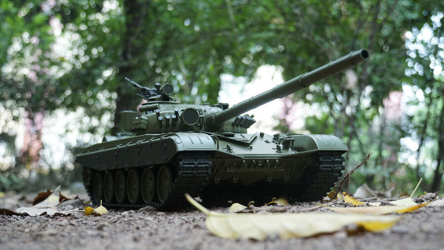 RC Panzer "T-72" - Metallgetriebe