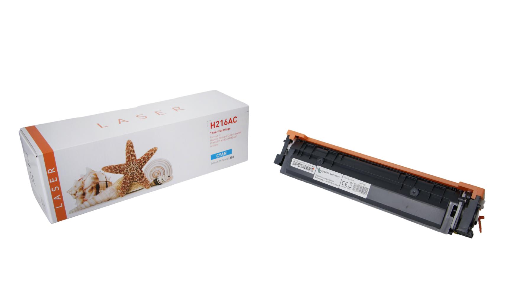 216AC alternativ Toner Cyan für HP / W2411A / 850 Seiten 216AC alternativ Toner Cyan für HP / W2411A / 850 Seiten