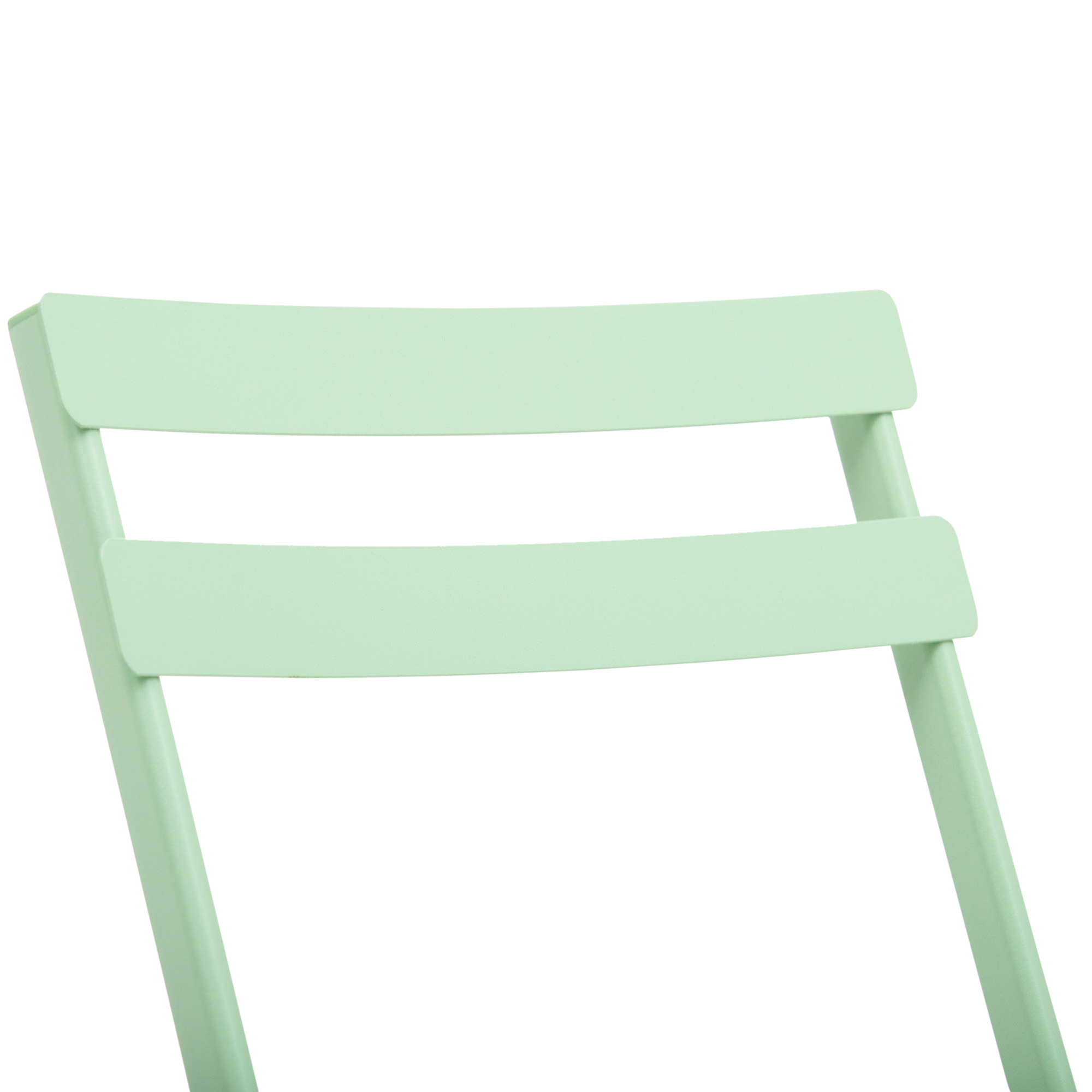 Gartenset für 2 Personen Garnitur Balkonmöbel Set Bistrotisch mit 2 Stühlen  für Hof Garten klappbar Grün