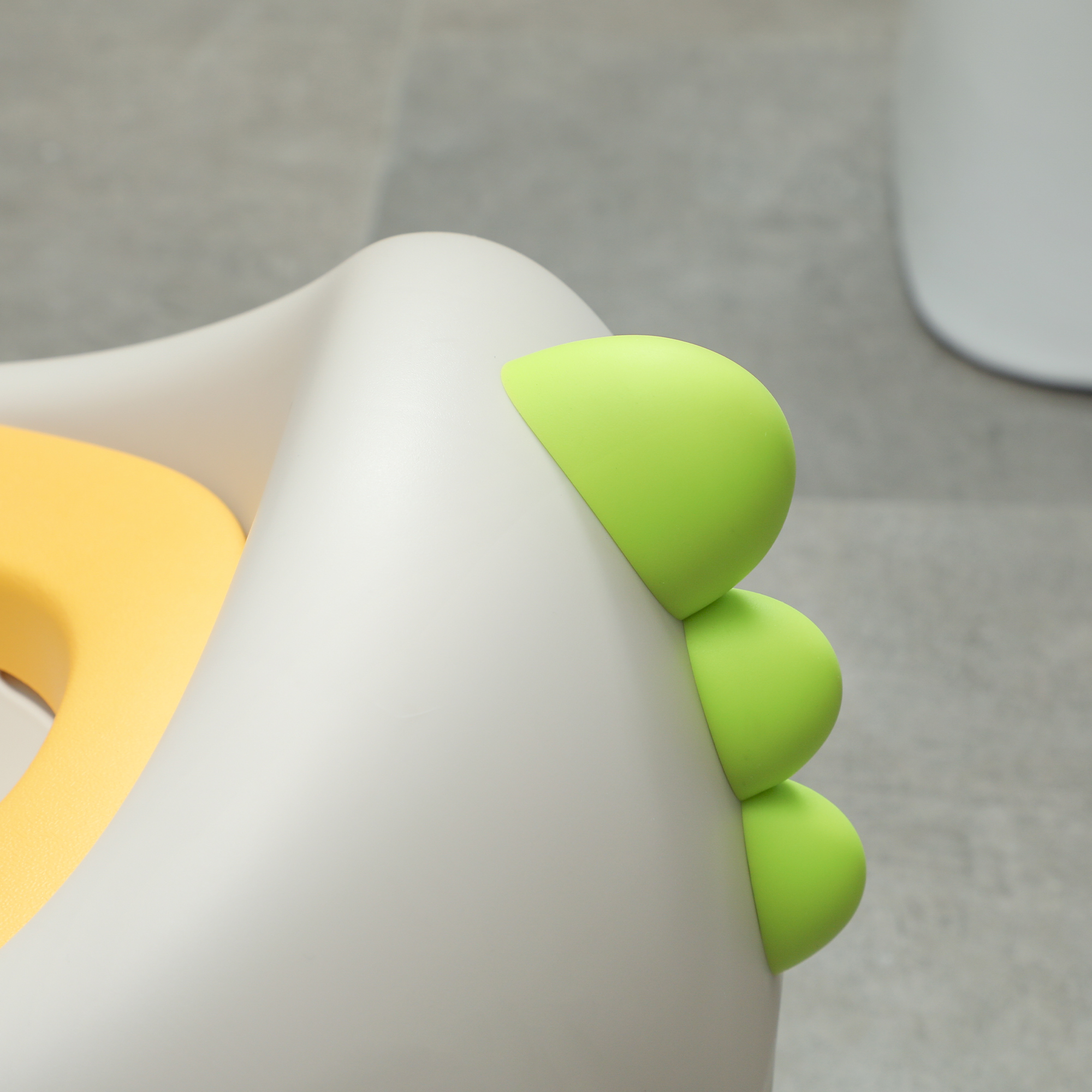 3-in-1 Kinder-Töpfchen, abnehmbarer Sitz, Kunstleder-Polster, bis 50 kg, 6 Monate bis 6 Jahre, Grau