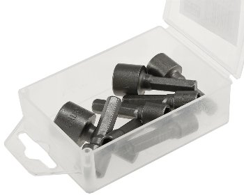 Bitsatz "Steckschlüssel", 8-teilig, 5, 6, 7, 8, 9, 10, 11, 13mm