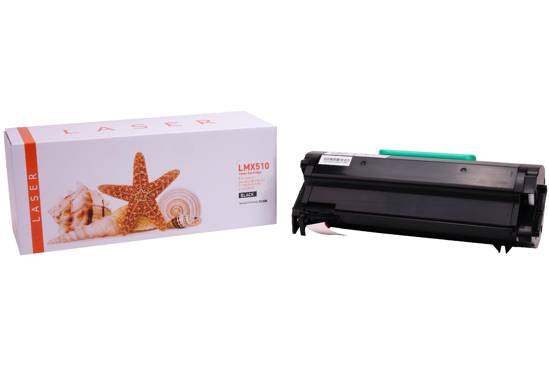 MX510 alternativ Toner black für Lexmark  / 60F2X00 / 20.000 Seiten