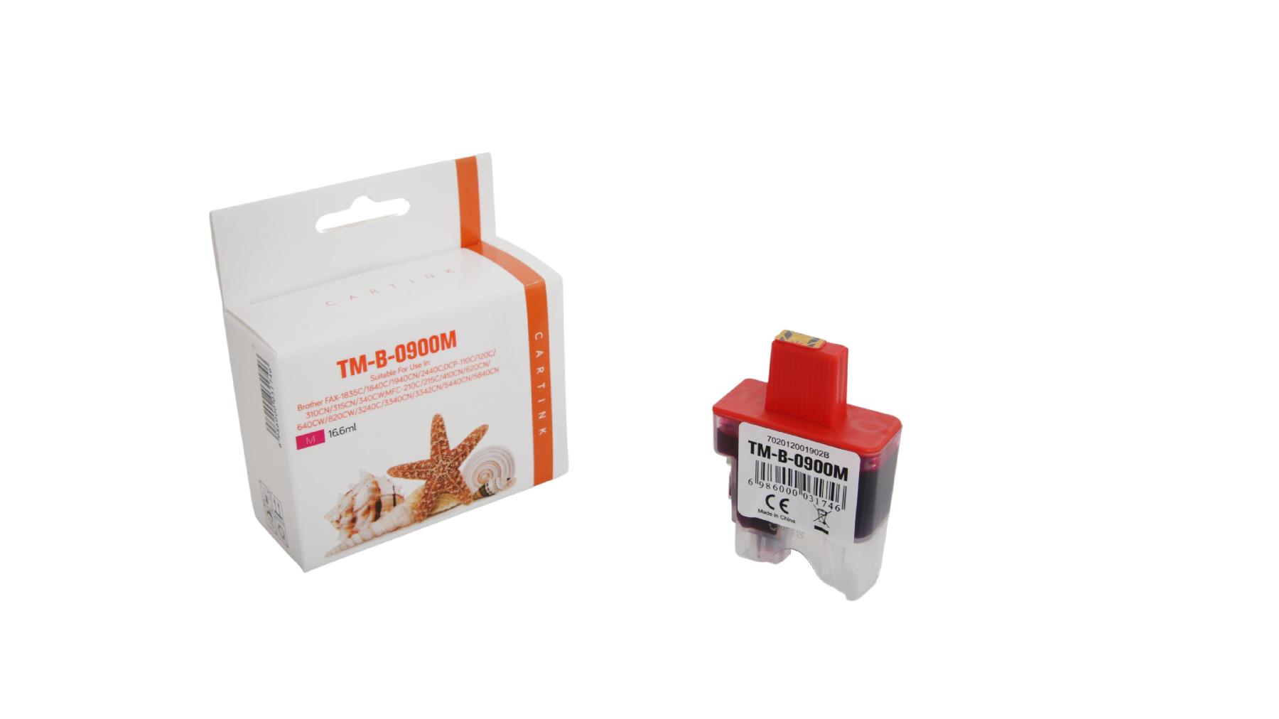 LC900M alternativ Seestern Tinte Magenta für Brother / LC900M / 16,6ml