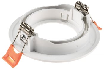 Einbaustrahler "CT-K86" Kunstoff, Ø 86mm / für 50mm Lampen, Weiß