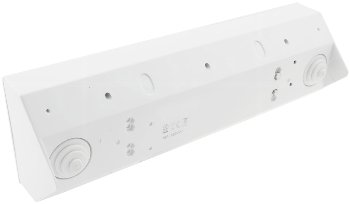 5-fach Steckdosenblock, weiß / 250V~/ 16A, Aufbaumontage