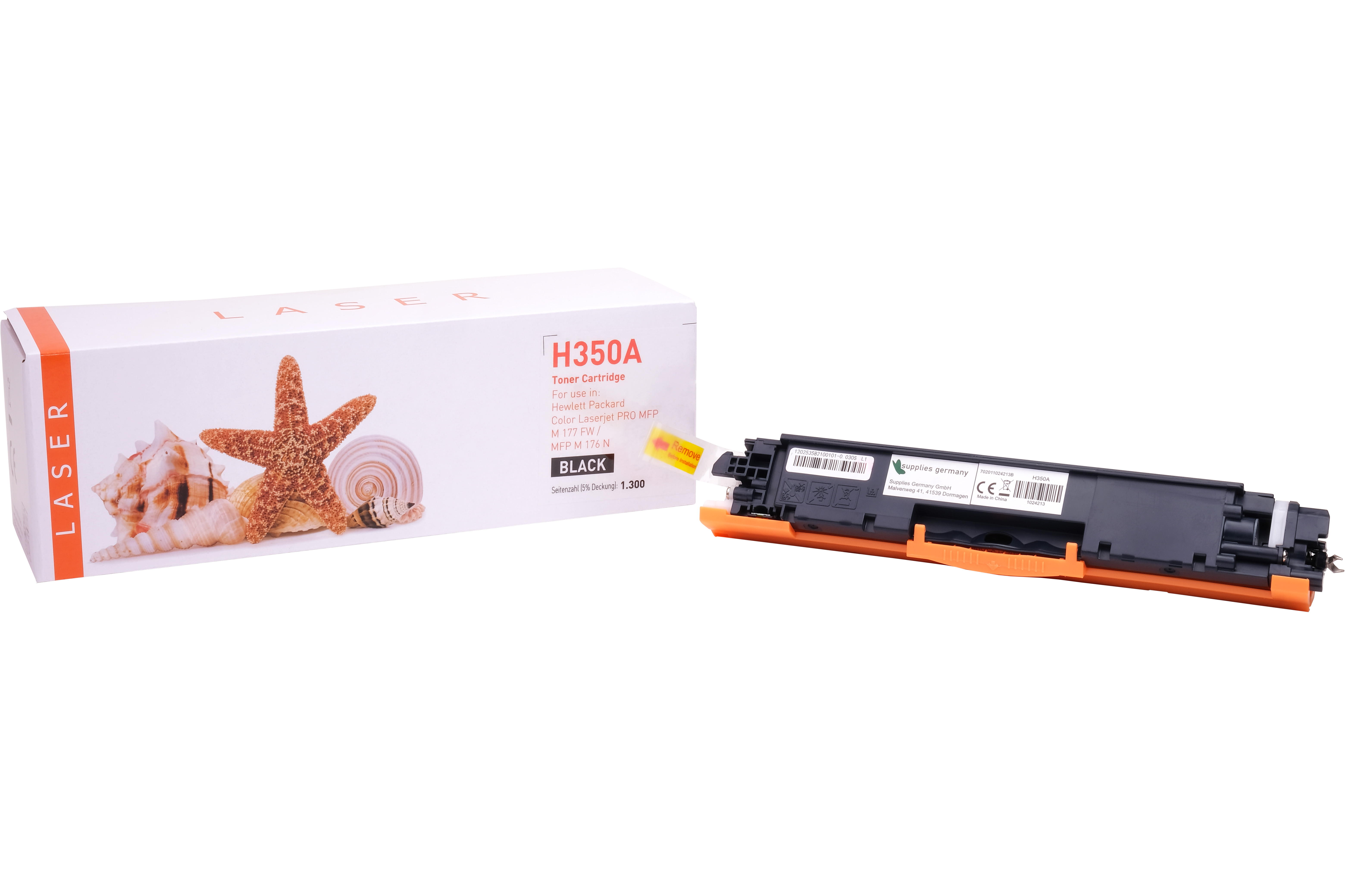 CF350A alternativ Toner black für HP / CF350A / 130A / 1.300 Seiten