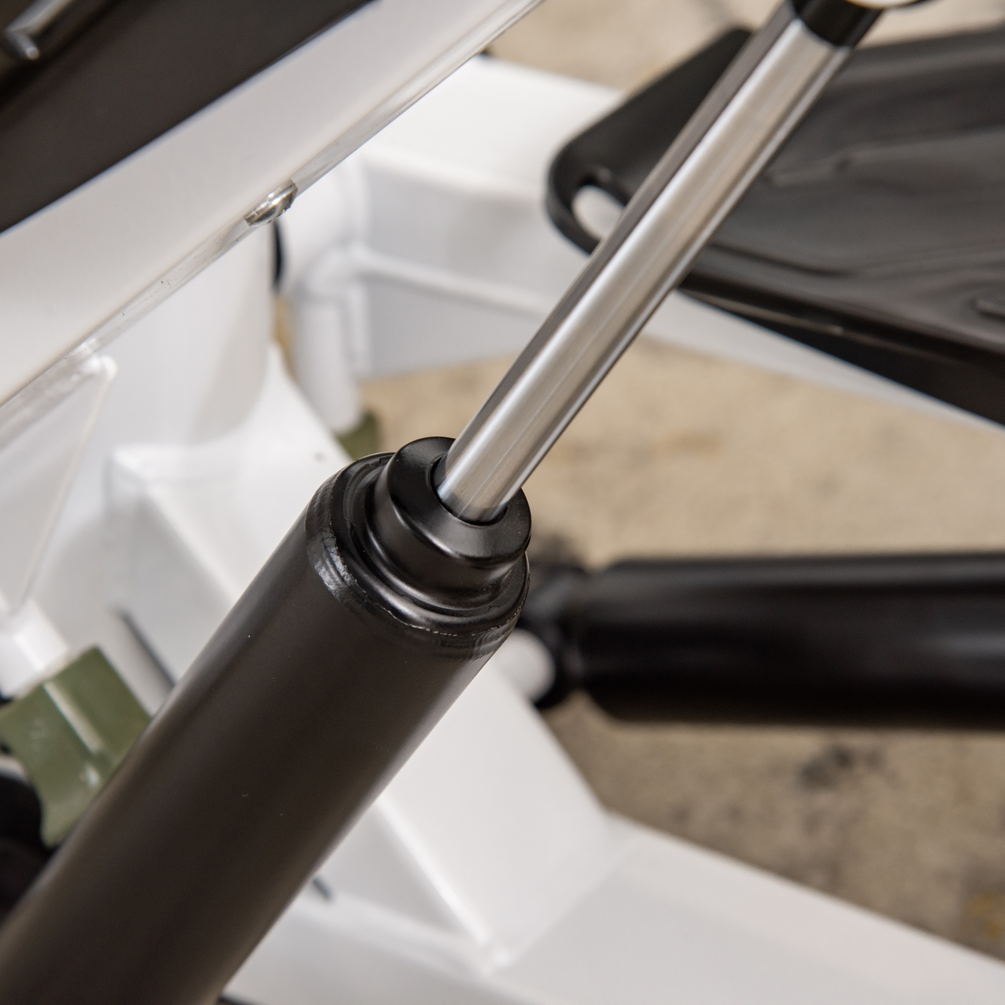 Mini Stepper für Zuhause, Rutschfest Up-Down Stepper mit LCD-Anzeige, Stepper Hometrainer mit zwei großen Pedalen, Stahl, Schwarz