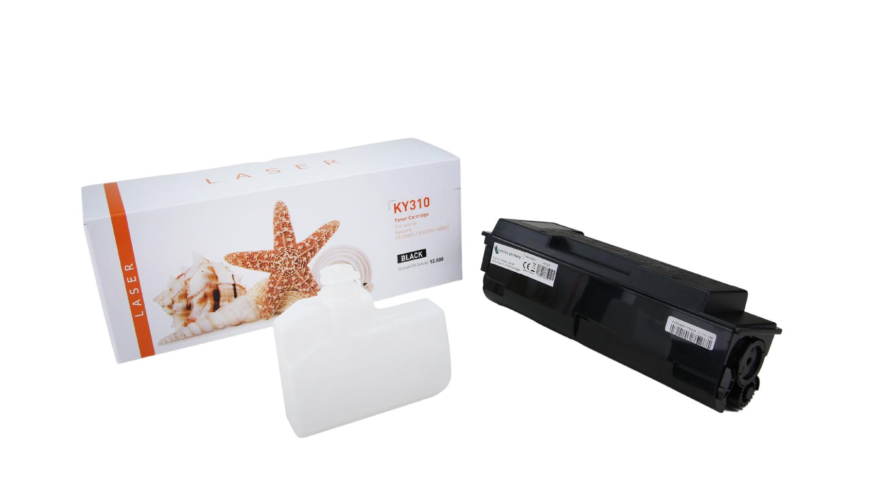 TK310 alternativ Toner schwarz für Kyocera / TK310 / 12.000 Seiten
