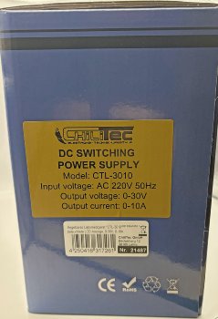 Regelbares Labornetzgerät "CTL-3010" / beleuchtete LCD Anzeige, 0-30V, 0-10A