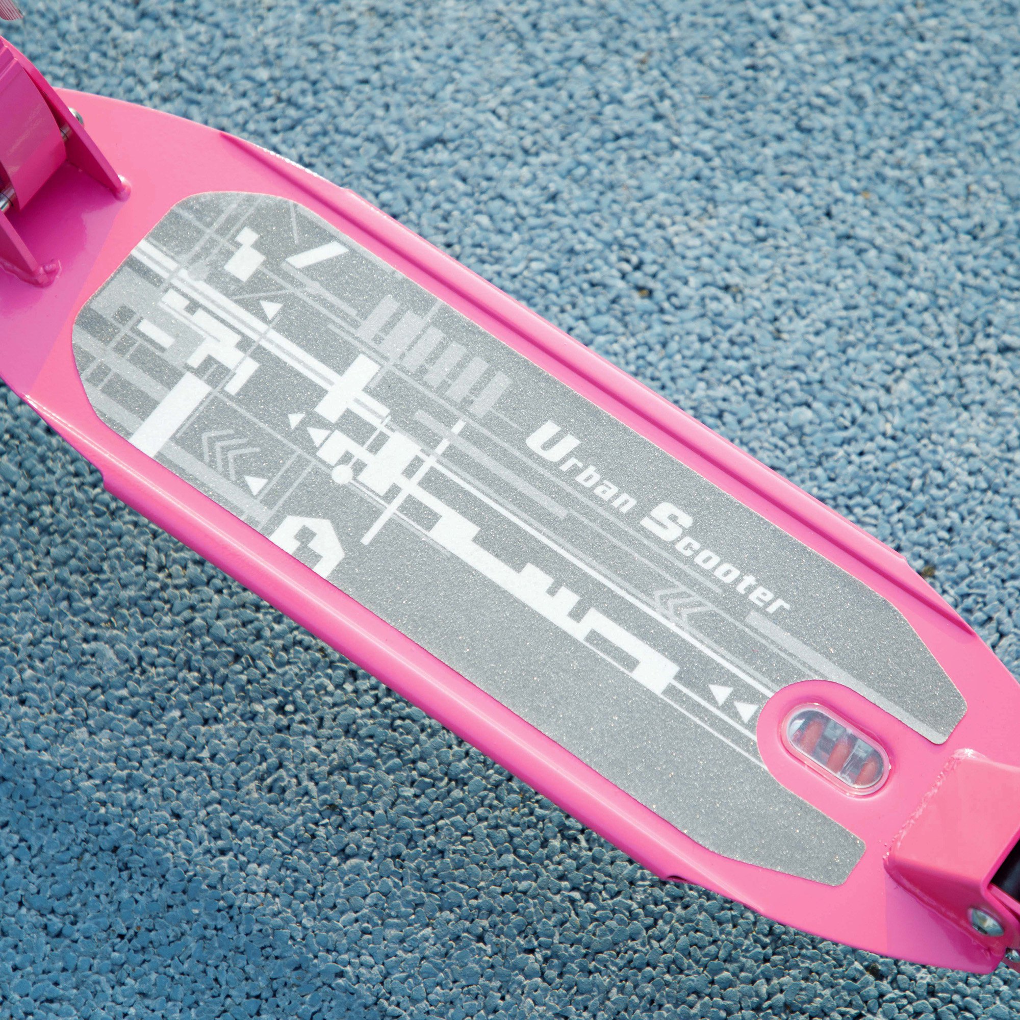 Roller Kinder Scooter mit verstellbaren Griffen klappbarer Kinderroller für Kinder 6-12 Jahre 94 x 36 x 88-103 cm Rosa