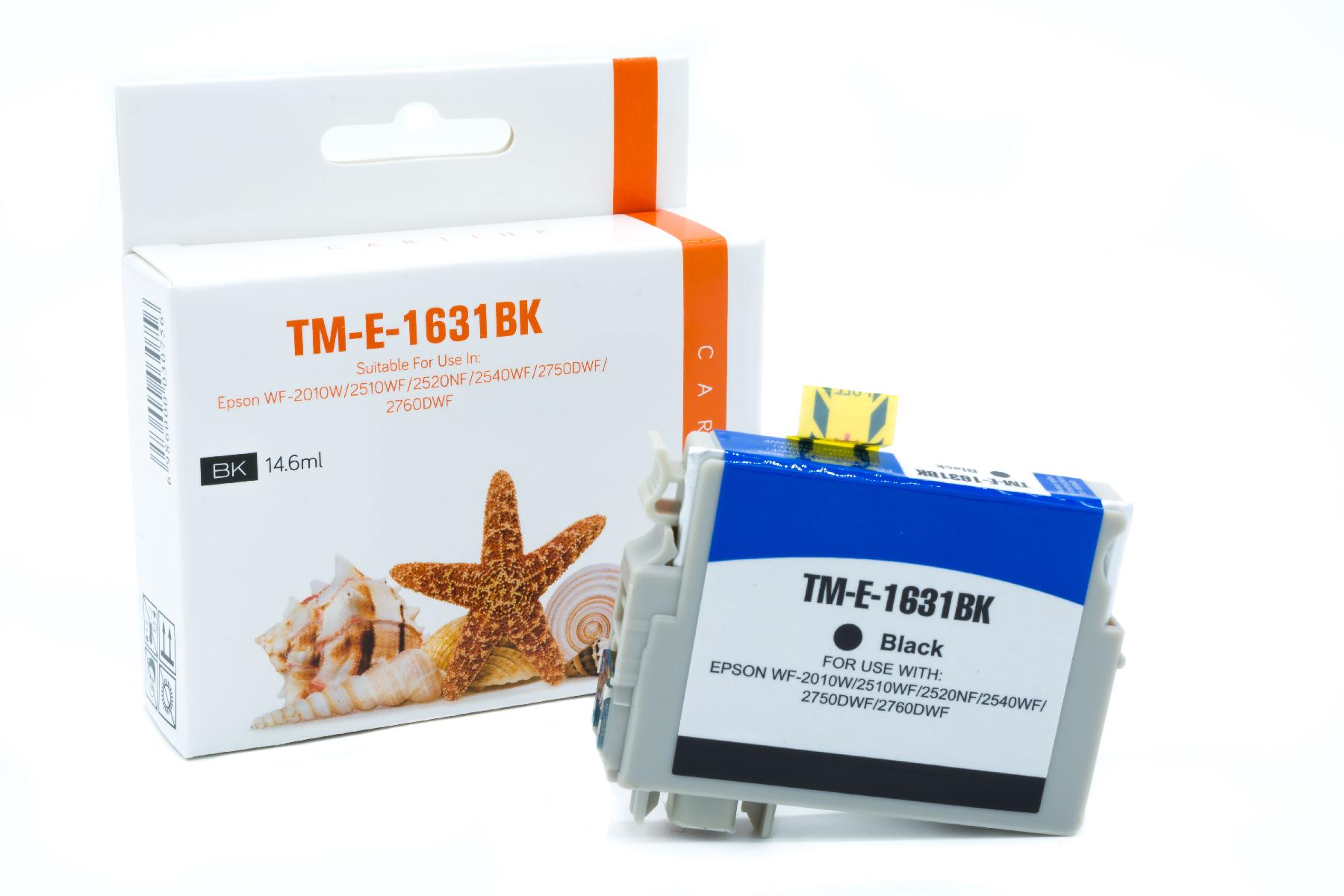 T1631XL alternativ Seestern Tinte schwarz / C13T16314010 / 14,6ml