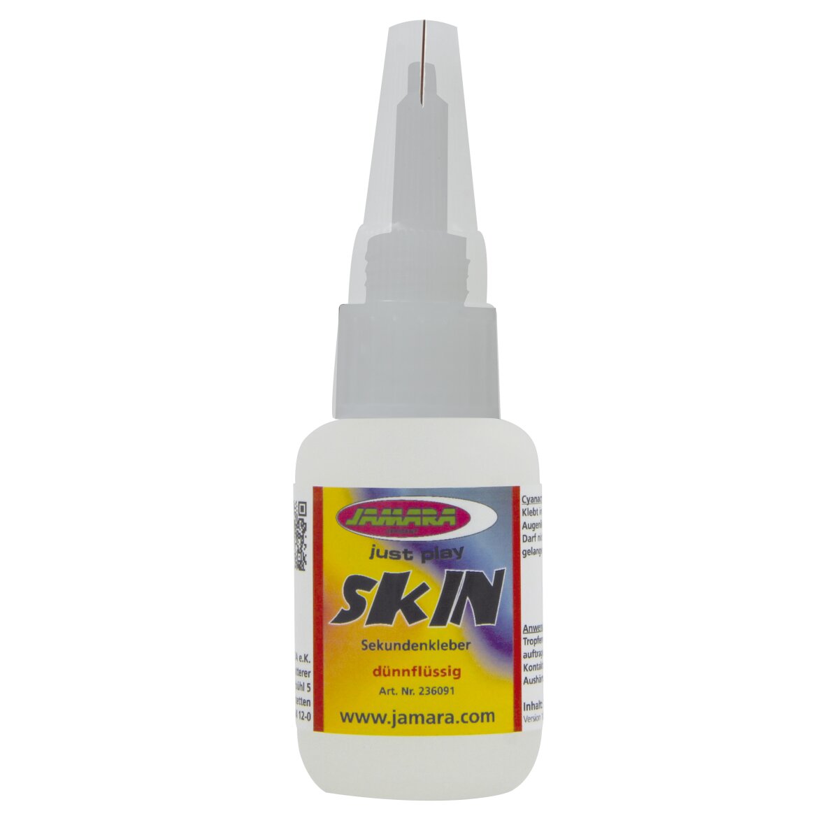 Sekundenkleber Skin mit Nadel 20g dünn Sekundenkleber Skin mit Nadel 20g dünn