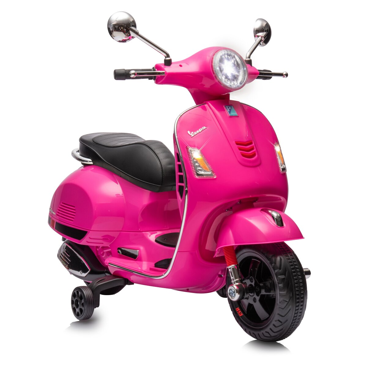 Kindermotorrad Vespa GTS 125 pink Li-Power 12.6