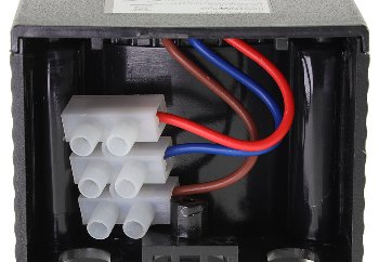 Aufputz Bewegungsmelder "CBM" 180° / IP44, 1-1200W, 3-Draht, schwarz