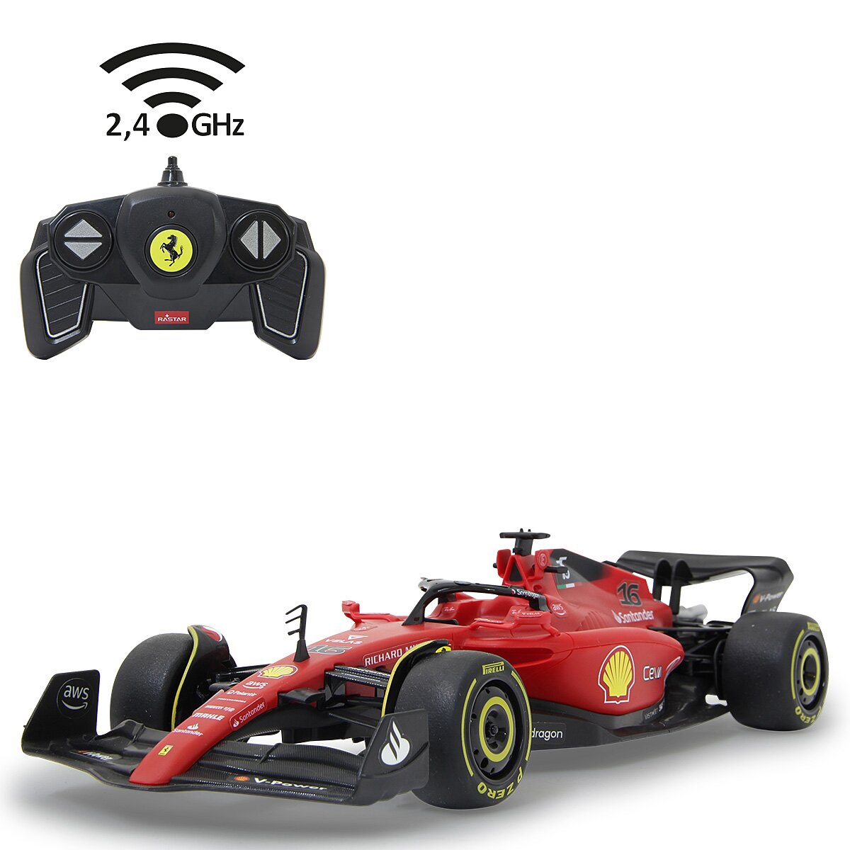 Ferrari F1-75 1:18 rot 2,4GHz
