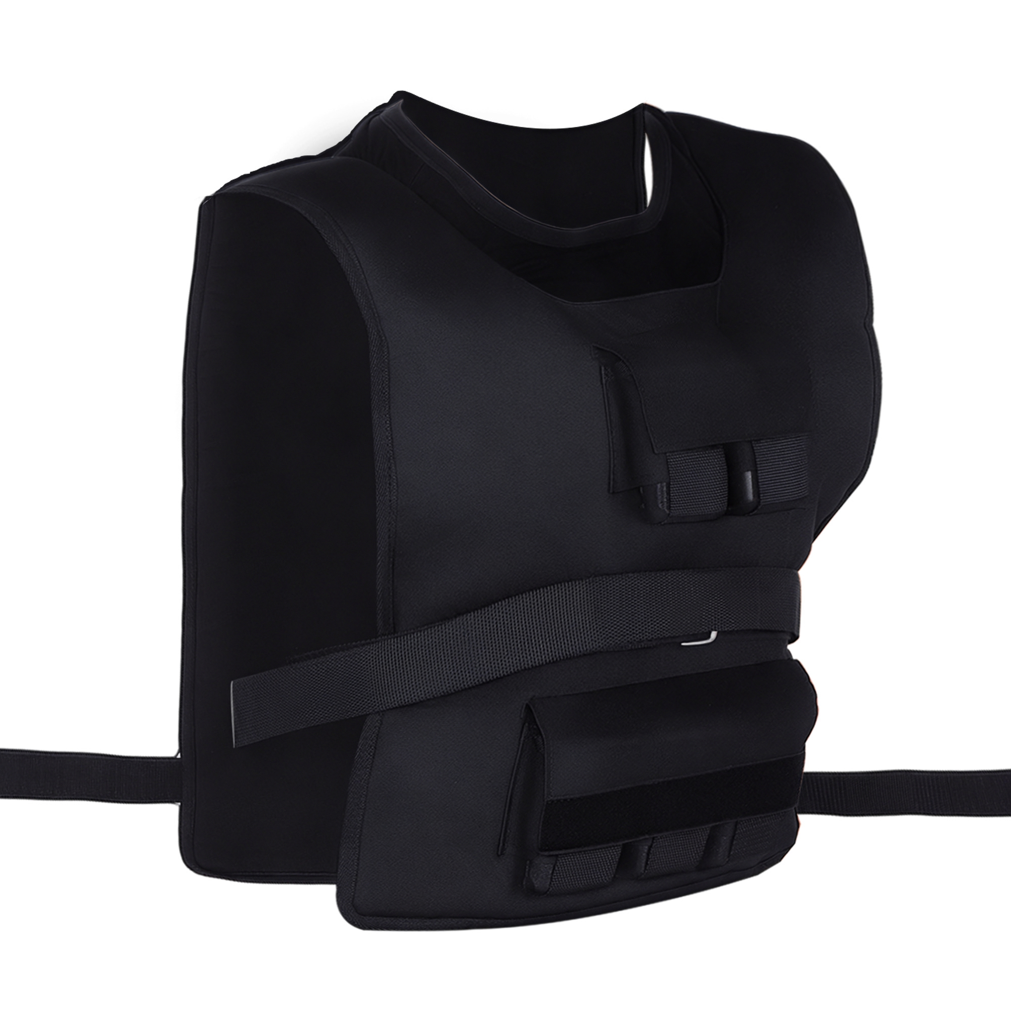 Gewichtsweste 15 KG / 20 KG / 30 KG verstellbare Trainingsweste mit herausnehmenbar Gewichten Laufweste Damen Herren für Muskelaufbau Krafttraining, Laufen, Fitness, Cross Training