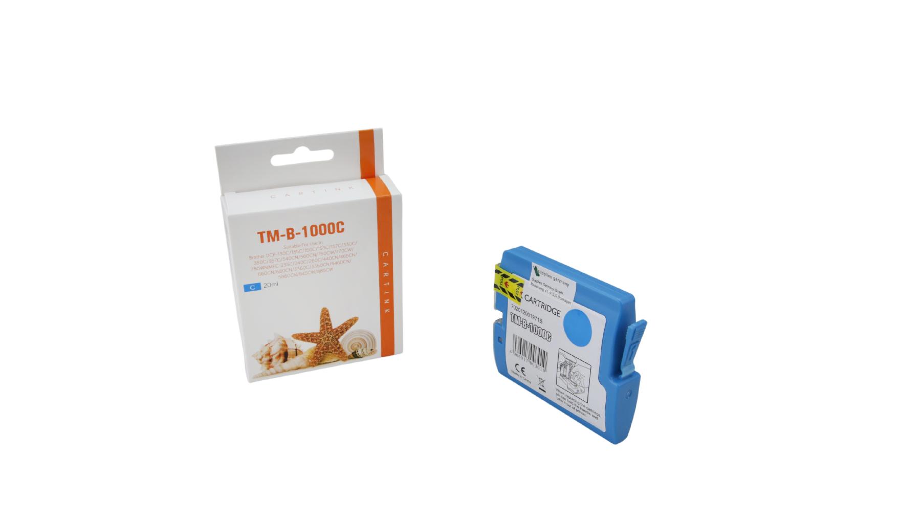 LC970/1000C alternativ Seestern Tinte Cyan für / LC1000C / 20ml