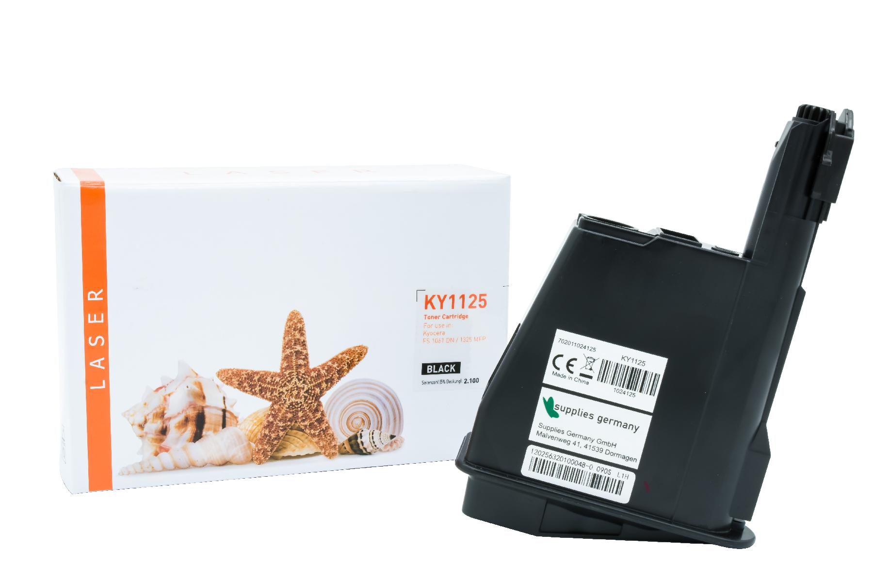TK1125 alternativ Toner black Kyocera / TK1125 / 2.100 Seiten TK1125 alternativ Toner black Kyocera / TK1125 / 2.100 Seiten