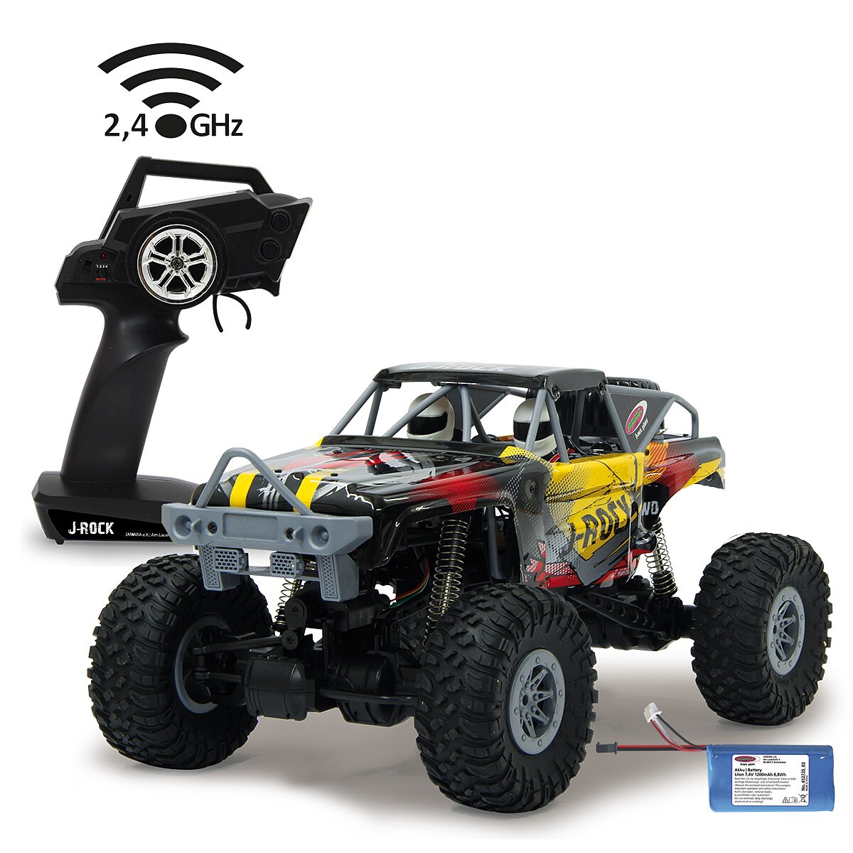 J-Rock Crawler 4WD 1:10 Li-Ion 2,4GHz J-Rock Crawler 4WD 1:10 Li-Ion 2,4GHz
