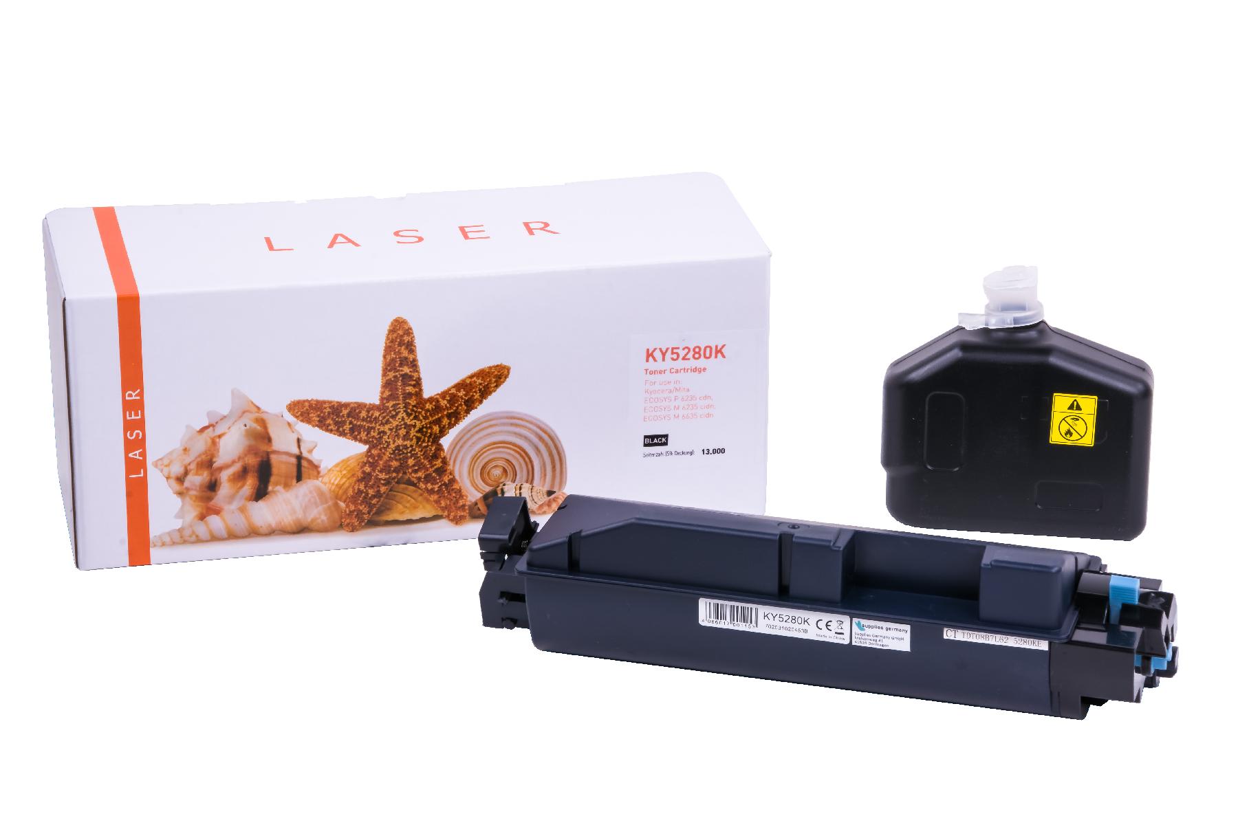 TK5280schwarz alternativ Toner schwarz für Kyocera / TK5280schwarz / 13.000 Seiten TK5280schwarz alternativ Toner schwarz für Kyocera / TK5280schwarz / 13.000 Seiten