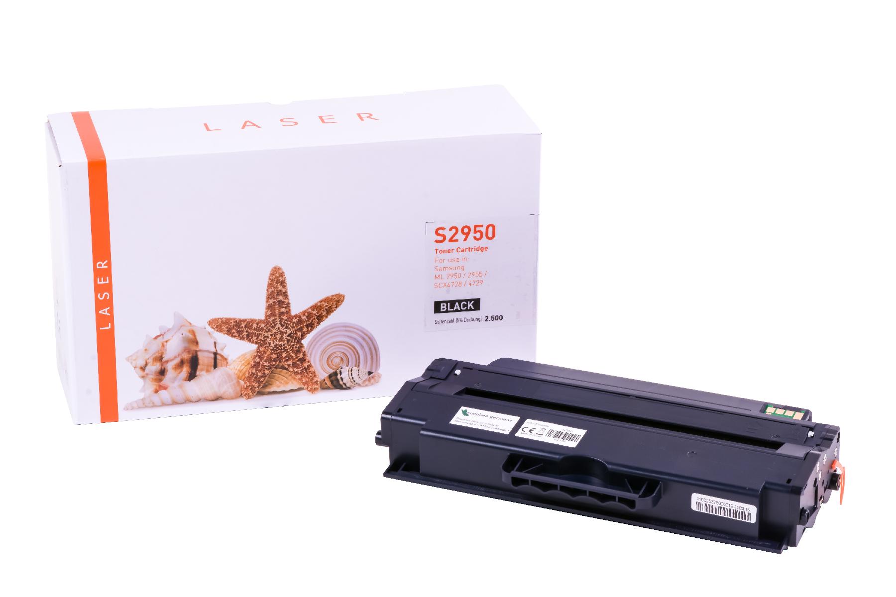 ML2950 alternativ Toner black für Samsung  / MLTD103L/ELS / 2.500 Seiten