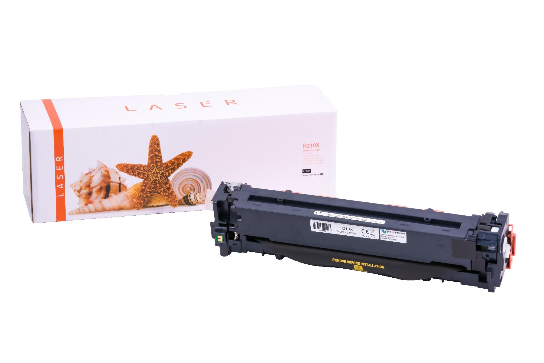 CF210X alternativ Toner black für HP / CF210X / 131X / 2.400 Seiten