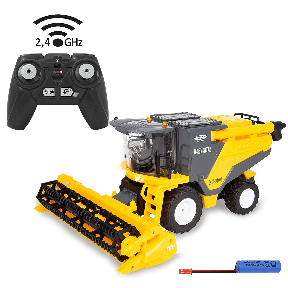 Mähdrescher MT-1000 1:24S 2,4GHz Weizen und Mais mit Smoke und Spiel Korn Mähdrescher MT-1000 1:24S 2,4GHz Weizen und Mais mit Smoke und Spiel Korn
