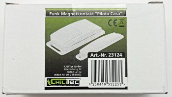 Funk Magnetkontakt "Pilota Casa" / Offen = Ein, Geschlossen = Aus