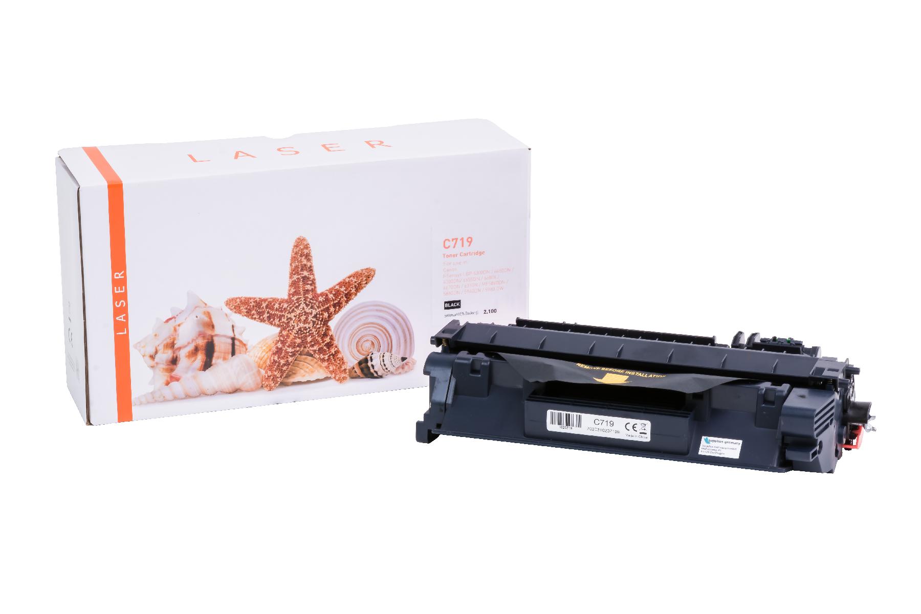 719 alternativ Toner black Canon / 719 / 2.100 Seiten 719 alternativ Toner black Canon / 719 / 2.100 Seiten