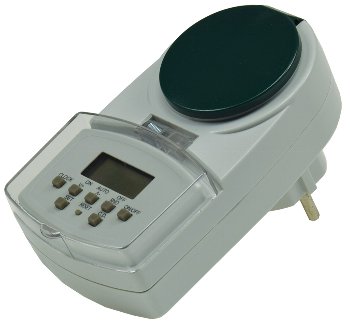 digitale Wochen-Zeitschaltuhr "DAZ-7" / IP44, max. 2000W / 8,7A