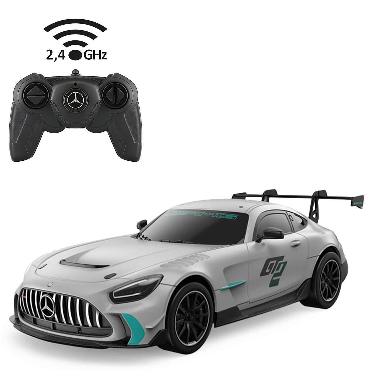 Mercedes-AMG GT2 1:24 grau 2,4GHz