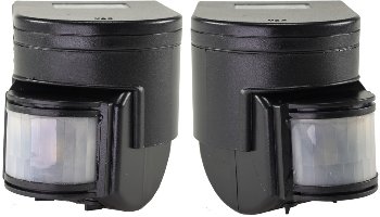 Aufputz Bewegungsmelder "CBM" 180° / IP44, 1-1200W, 3-Draht, schwarz